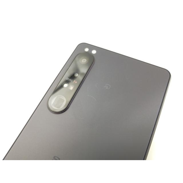 中古】SONY docomo 【SIMフリー】 Xperia 1 IV パープル 12GB 256GB SO