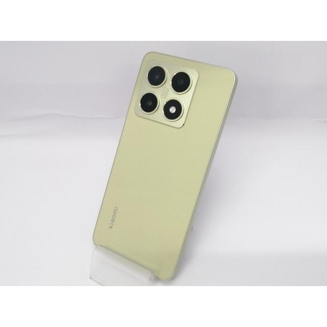 中古】Xiaomi UQmobile 【SIMフリー】 Xiaomi 14T 12GB 256GB レモン