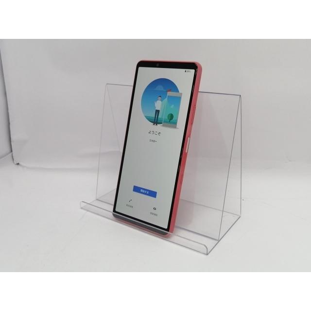 中古】SONY docomo 【SIMロック解除済み】 Xperia 10 III ピンク 6GB