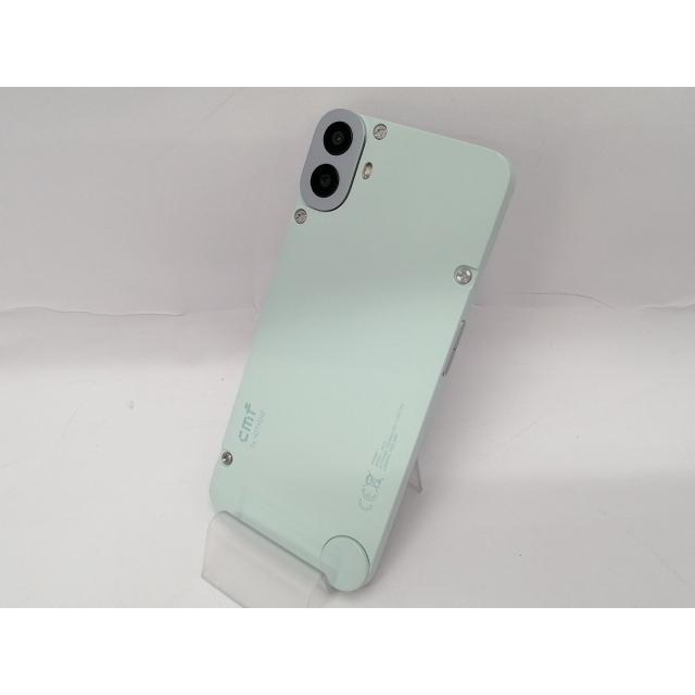 中古】NOTHING 【SIMフリー】 CMF Phone 1 8GB 128GB ライトグリーン