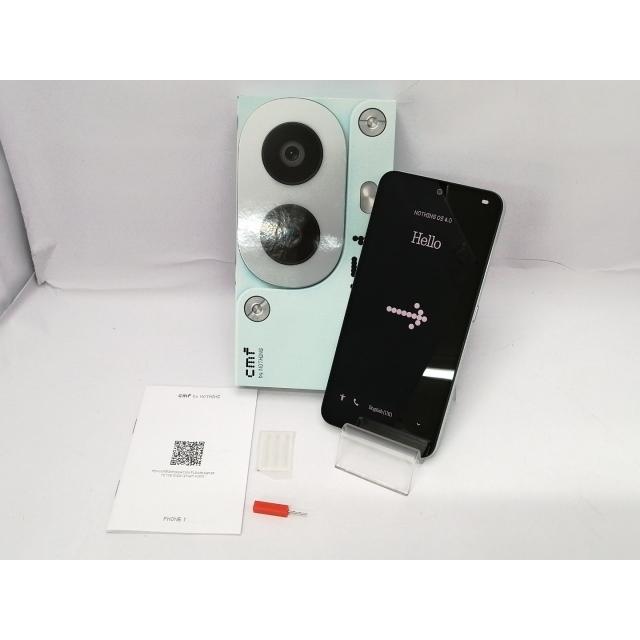 中古】NOTHING 【SIMフリー】 CMF Phone 1 8GB 128GB ライトグリーン