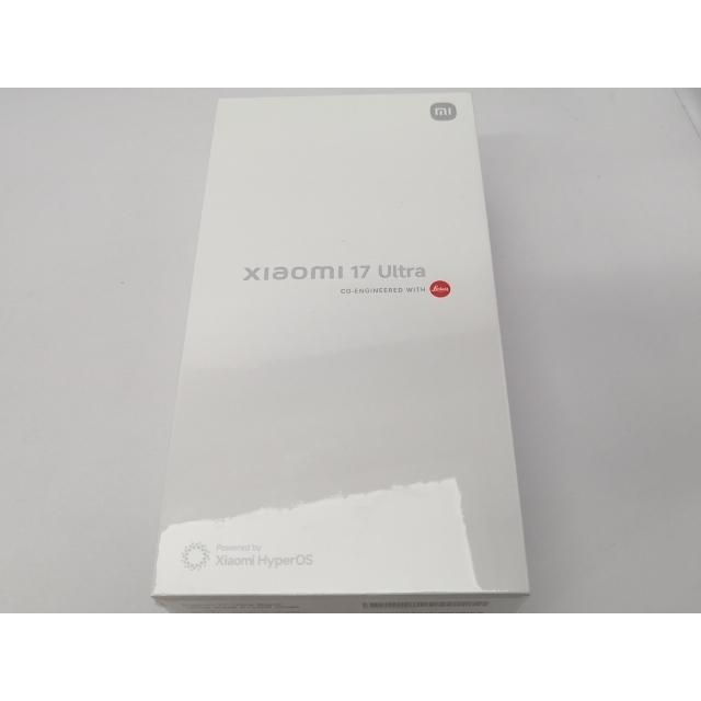 未使用】Xiaomi 国内版 【SIMフリー】 Xiaomi 17 Ultra ブラック 16GB
