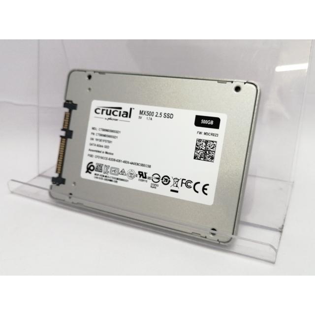 中古】Crucial MX500 CT500MX500SSD1 500GB/SSD/6GbpsSATA/2018年1月