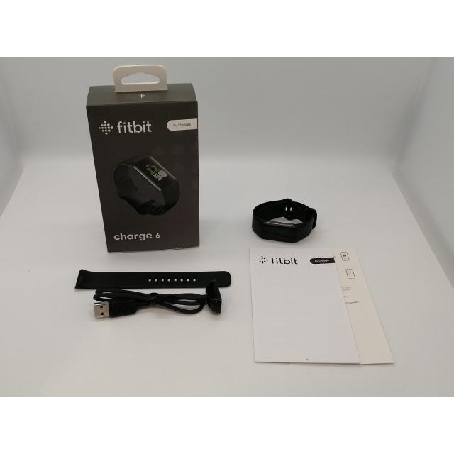 中古】Fitbit Fitbit Charge 6 Obsidianバンド/Blackアルミニウム  