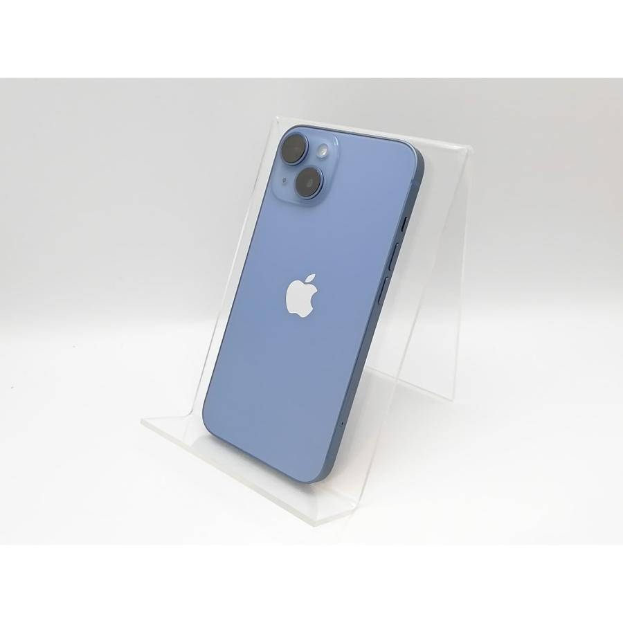 中古】Apple docomo 【SIMフリー】 iPhone 14 128GB ブルー MPVJ3J/A  