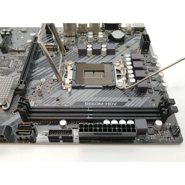 中古】ASRock B660M-HDV B660(DDR4)/LGA1700/MicroATX【高崎