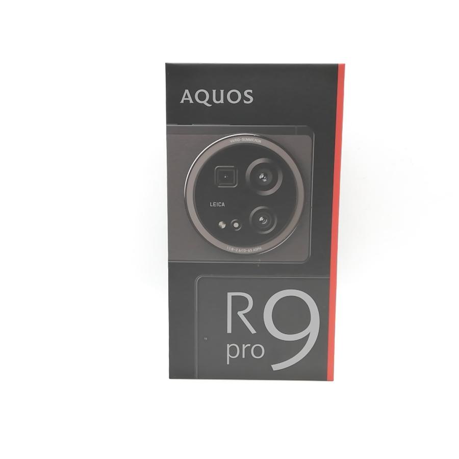 未使用】SHARP 国内版 【SIMフリー】 AQUOS R9 pro ブラック12GB 512GB