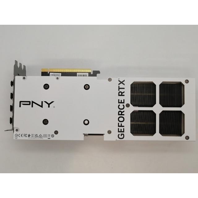 中古】PNY GeForce RTX 4070 Ti 12GB VERTO LED 3FAN White edition