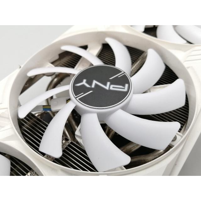 中古】PNY GeForce RTX 4070 Ti 12GB VERTO LED 3FAN White edition