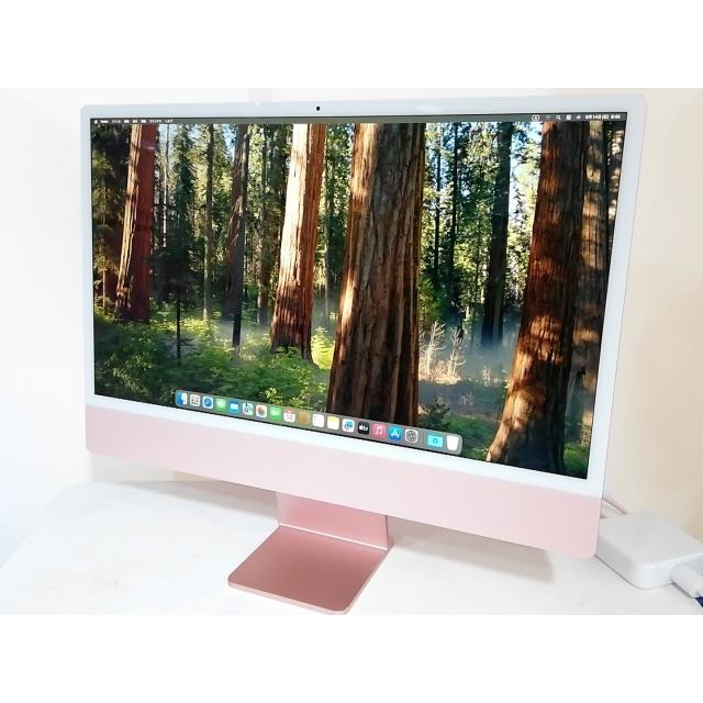 中古】Apple iMac 24インチ 4.5K Retinaディスプレイ M1(CPU:8C/GPU:7C