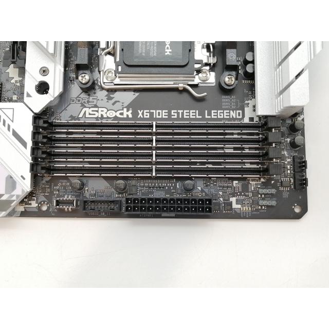 【中古】ASRock X670E Steel Legend X670E/AM5/2.5GbitLAN/Wi-Fi6E(ax)+BT5.2/ATX【高崎モントレー】保証期間１週間 |  | 05
