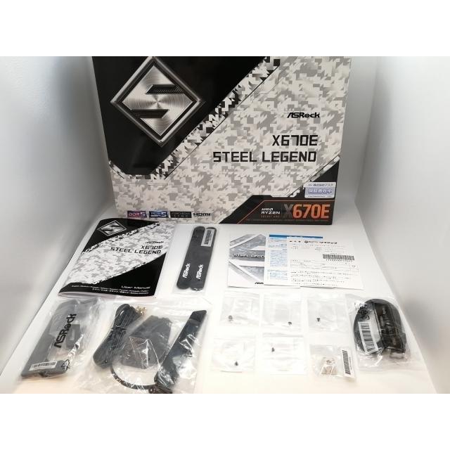 【中古】ASRock X670E Steel Legend X670E/AM5/2.5GbitLAN/Wi-Fi6E(ax)+BT5.2/ATX【高崎モントレー】保証期間１週間 |  | 06