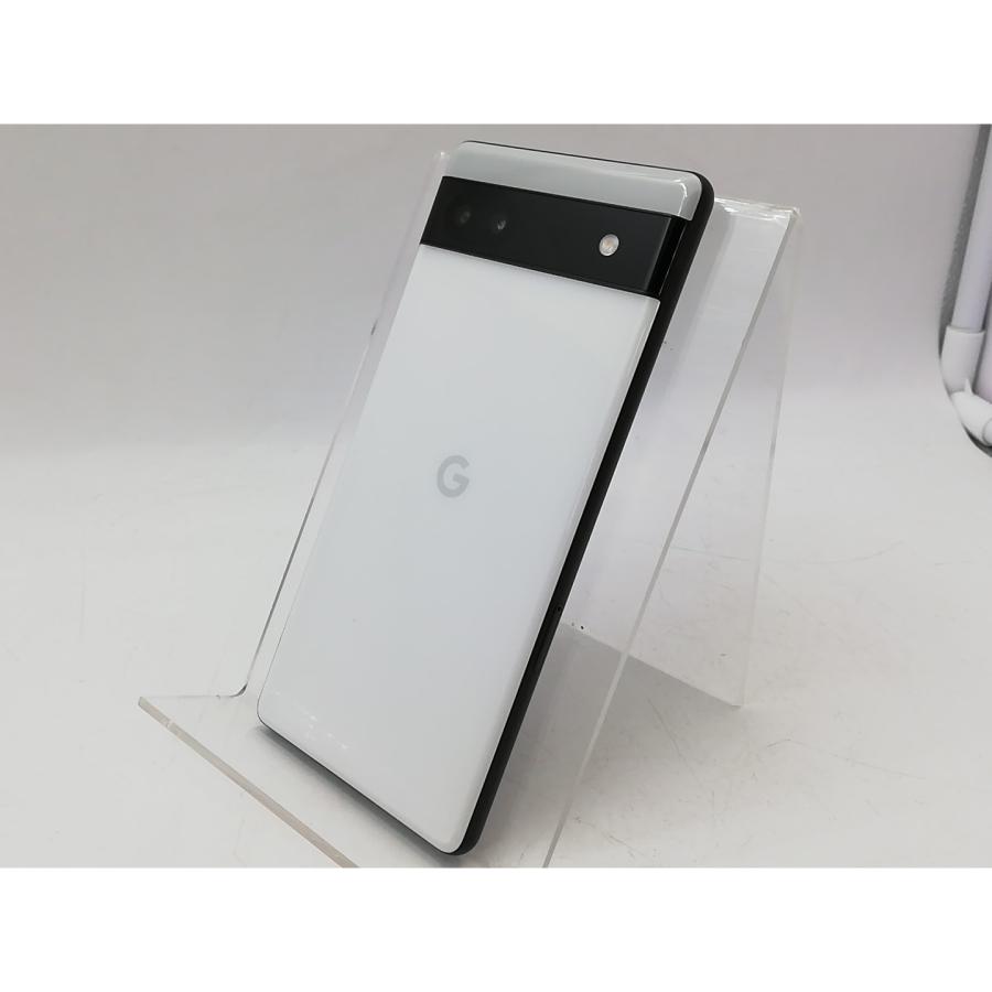 中古】Google au 【SIMフリー】 Pixel 6a チョーク 6GB 128GB GB17L