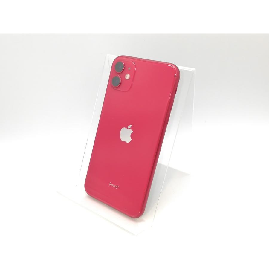 中古】Apple au 【SIMロック解除済み】 iPhone 11 128GB (PRODUCT)RED