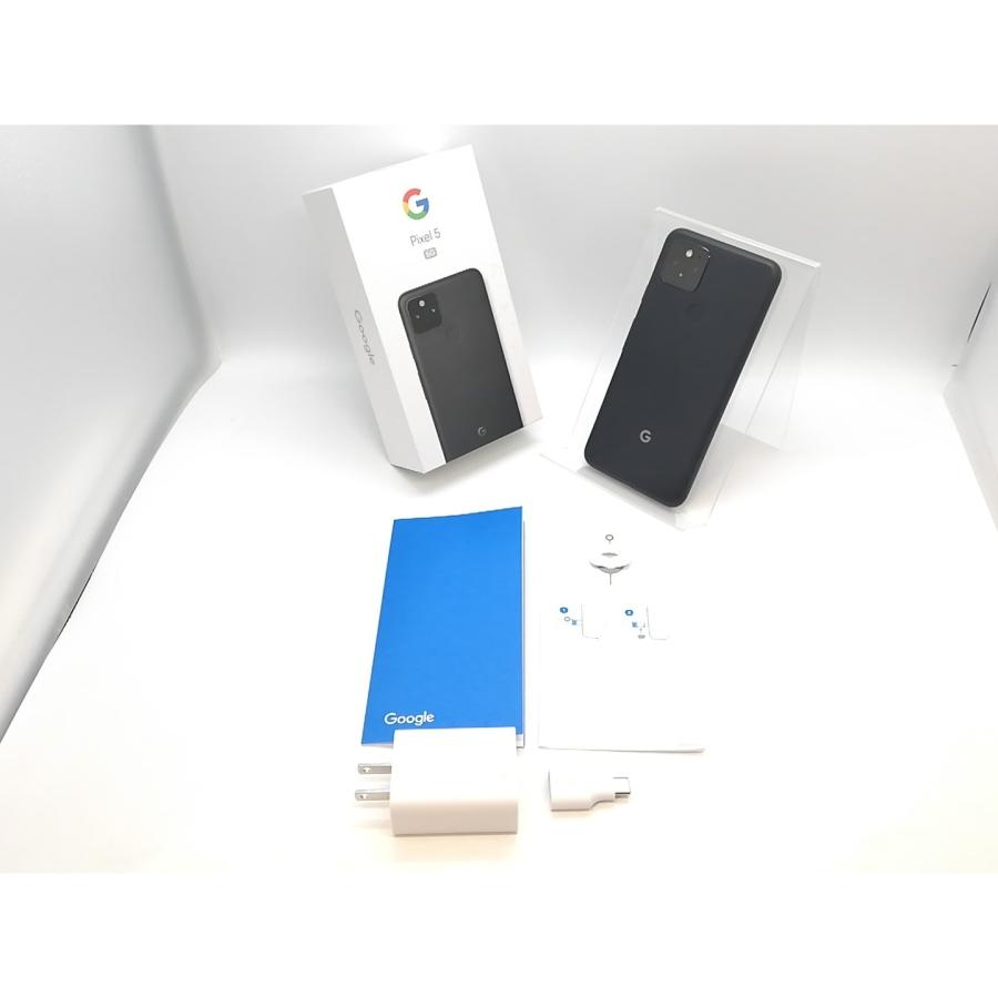 中古】Google 国内版 【SIMフリー】 Pixel 5 Just Black 8GB 128GB