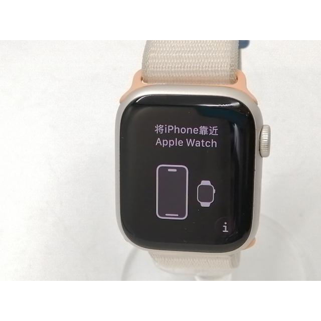 中古】Apple Watch Series9 41mm Cellular スターライト
