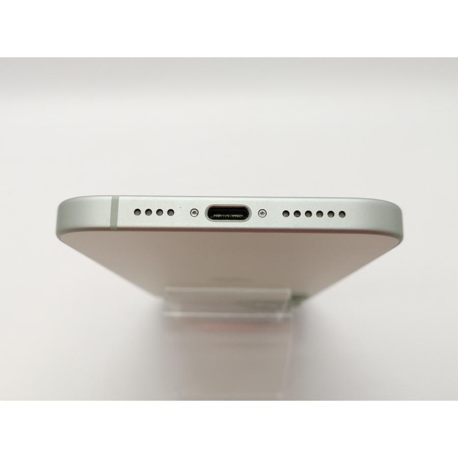 【中古】Apple 国内版 【SIMフリー】 iPhone 15 Plus 256GB グリーン MU0Q3J/A【高崎モントレー】保証期間１ヶ月【ランクA】の画像