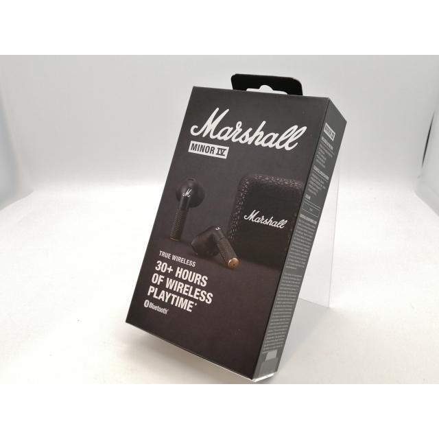 未使用】Marshall MINOR IV [Black]【高崎モントレー】保証期間1ヶ月
