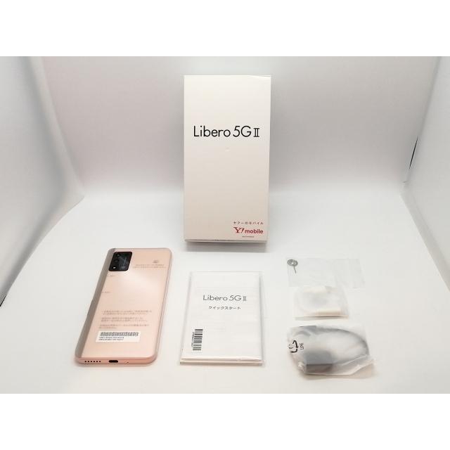 未使用】ZTE ymobile 【SIMフリー】 Libero 5G II ピンク 4GB 64GB