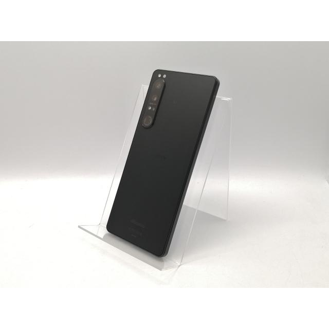 中古】SONY docomo 【SIMフリー】 Xperia 1 IV ブラック 12GB 256GB SO