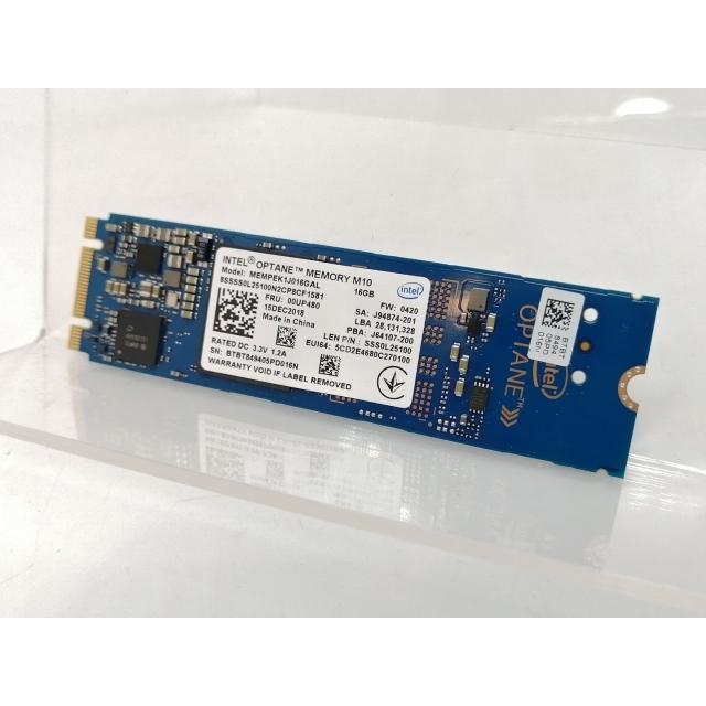 中古】Intel Optane Memory M10 MEMPEK1J016GAL 16GB/3D Xpoint/M.2