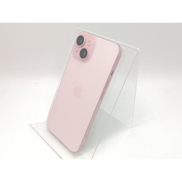 中古】Apple 国内版 【SIMフリー】 iPhone 15 128GB ピンク MTMJ3J/A