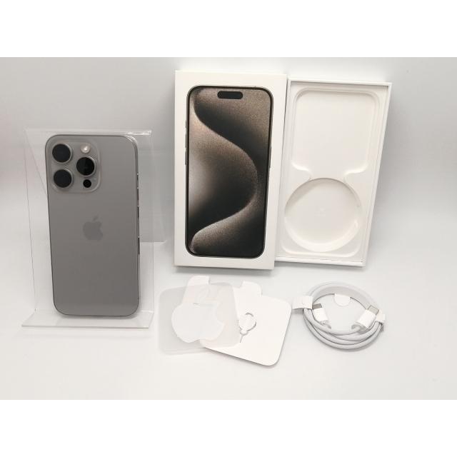 中古】Apple 国内版 【SIMフリー】 iPhone 15 Pro 128GB ナチュラル