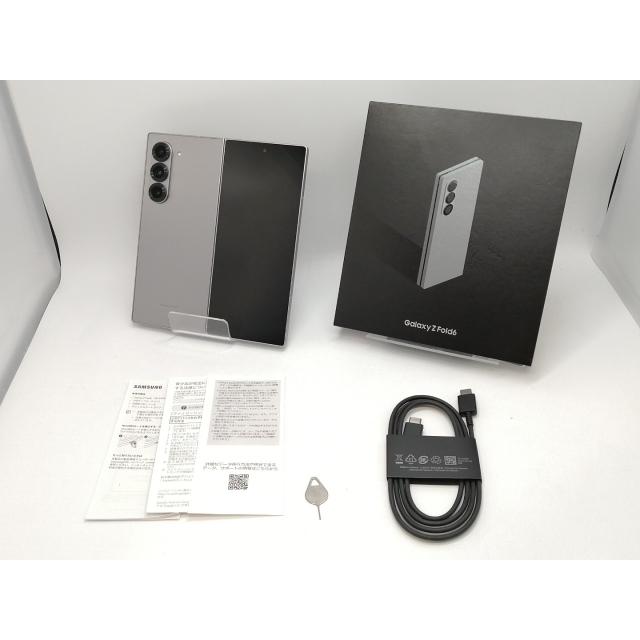 中古】SAMSUNG 国内版 【SIMフリー】 Galaxy Z Fold6 シルバーシャドウ