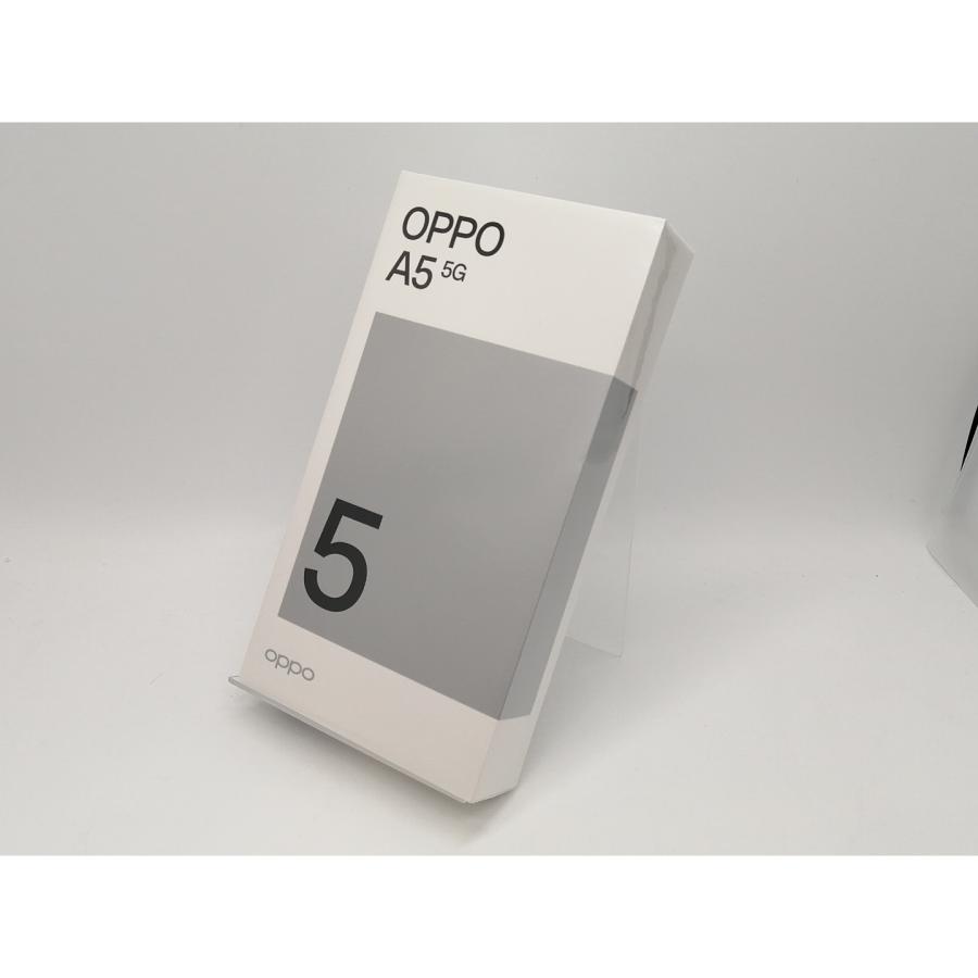未使用】Oppo au 【SIMフリー】 OPPO A5 5G 4GB 128GB ホワイト OPG06