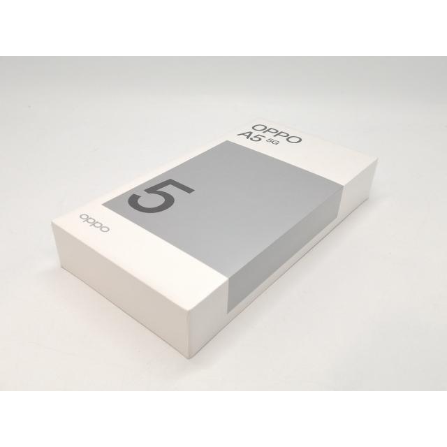未使用】Oppo au 【SIMフリー】 OPPO A5 5G 4GB 128GB ホワイト OPG06