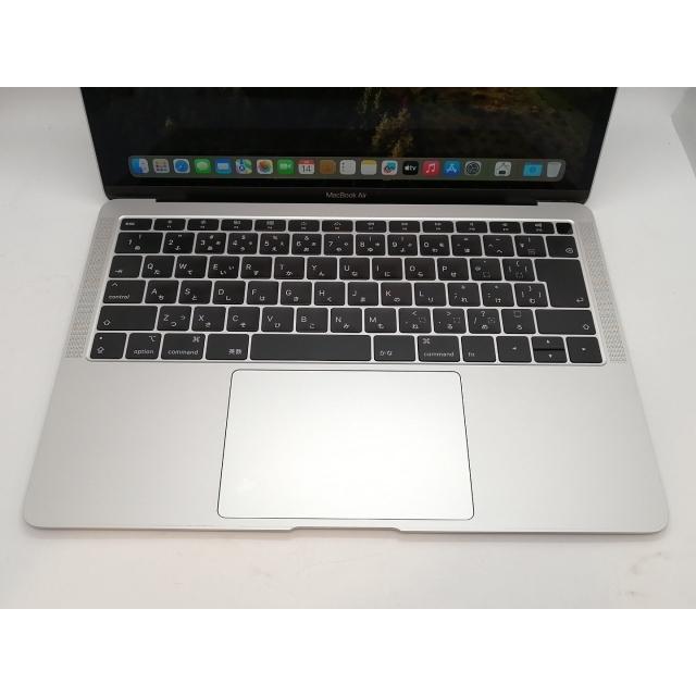 【中古】Apple MacBook Air 13インチ Corei5:1.6GHz 128GB シルバー MREA2J/A (Late 2018)【高崎モントレー】保証期間１ヶ月【ランクB】の画像