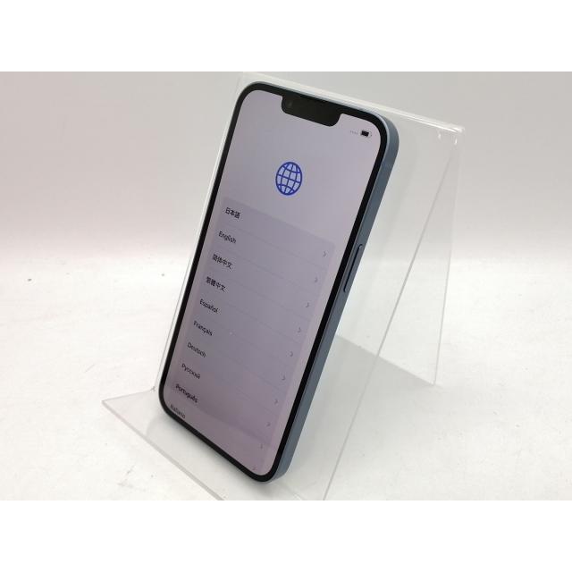 【中古】【赤ロム保証あり】Apple au 【SIMフリー】 iPhone 14 128GB ブルー MPVJ3J/A【高崎モントレー】保証期間１ヶ月【ランクC】の画像