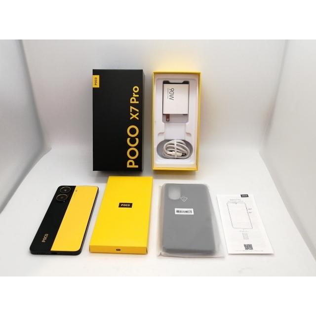 中古】Xiaomi 国内版 【SIMフリー】 Poco X7 Pro イエロー 12GB 512GB