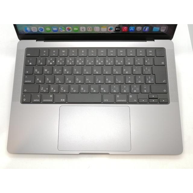 【中古】Apple MacBook Pro 14インチ M3(CPU:8C/GPU:10C) 8GB/1TB スペースグレイ MTL83J/A (14インチ,M3,2023)【高崎モントレー】保証期間１ヶ月【ランクA】の画像