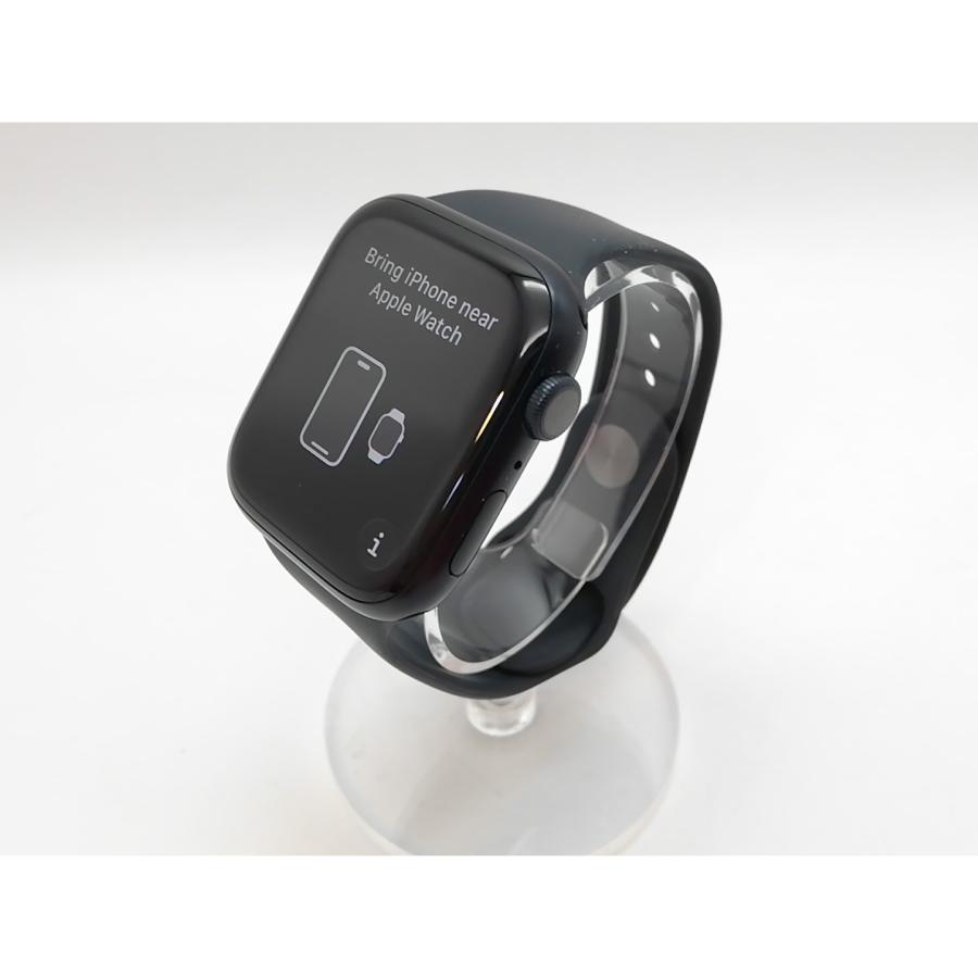 中古】Apple Watch Series8 45mm GPS ミッドナイトアルミニウムケース 
