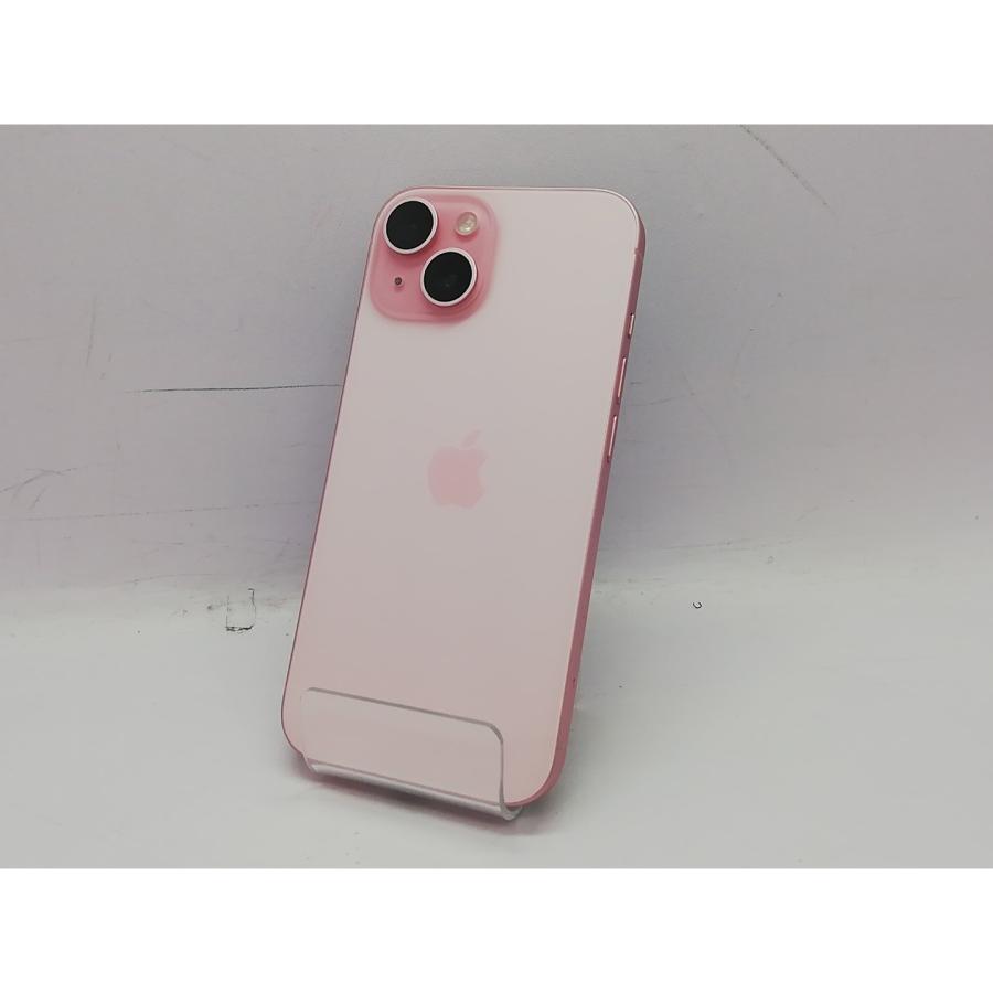 中古】Apple 国内版 【SIMフリー】 iPhone 15 128GB ピンク MTMJ3J/A 