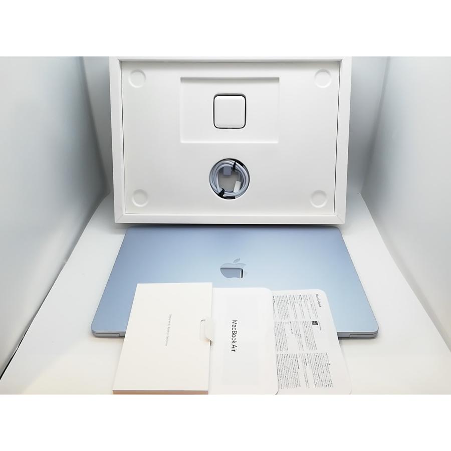 【中古】Apple MacBook Air 15インチ (M4,2025) M4(CPU:10C/GPU:10C) 24GB/512GB スカイブルー MC7D4J/A【高崎モントレー】保証期間１ヶ月【ランクA】 |  | 09