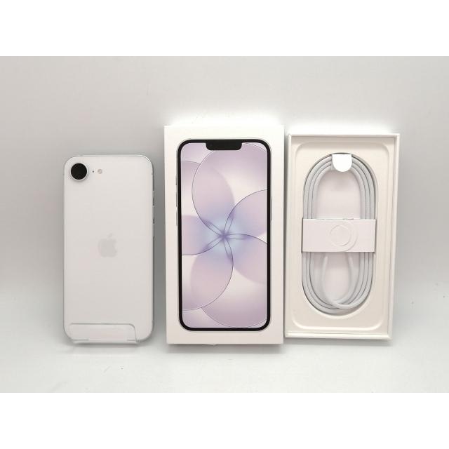 【未使用】Apple 国内版 【SIMフリー】 iPhone 17e 256GB ホワイト MHRP4J/A【高崎モントレー】保証期間３ヶ月の画像