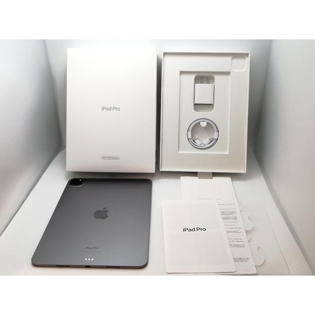 【中古】Apple 【Wi-Fi】 11インチ iPad Pro（第4世代/2022） 128GB スペースグレイ MNXD3J/A【高崎モントレー】保証期間１ヶ月【ランクA】の画像