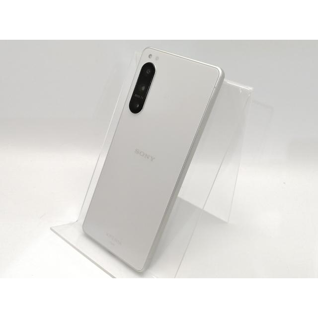 中古】SONY au 【SIMフリー】 Xperia 5 IV 8GB 128GB SOG09 エクリュ
