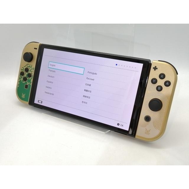 中古】Switch 本体 (有機ELモデル) HEG-S-KDAAA ゼルダの伝説