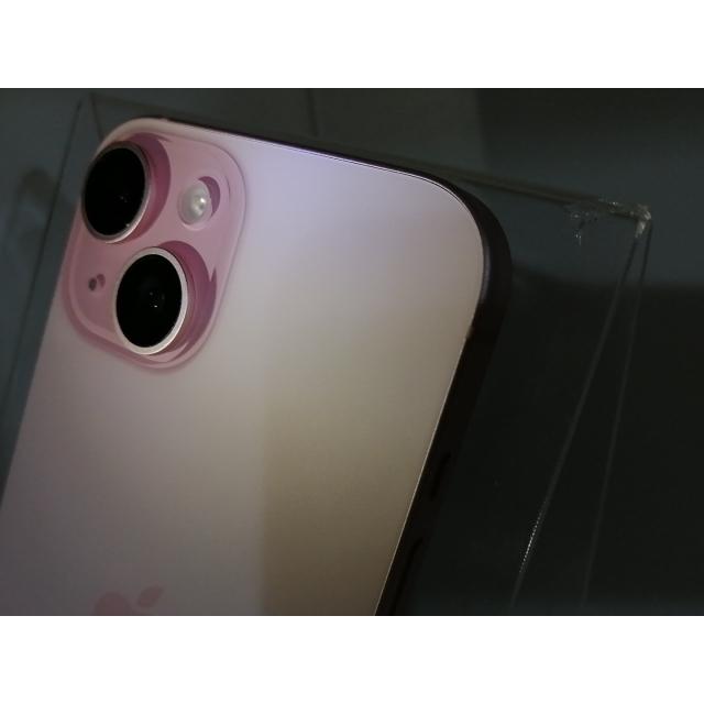 【中古】Apple 国内版 【SIMフリー】 iPhone 15 256GB ピンク MTMP3J/A【東池袋1丁目】保証期間１ヶ月【ランクB】の画像