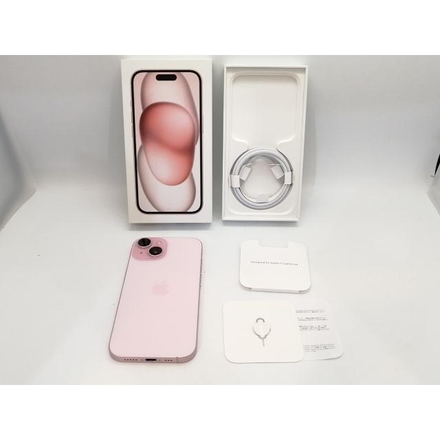 【中古】Apple 国内版 【SIMフリー】 iPhone 15 256GB ピンク MTMP3J/A【東池袋1丁目】保証期間１ヶ月【ランクB】の画像