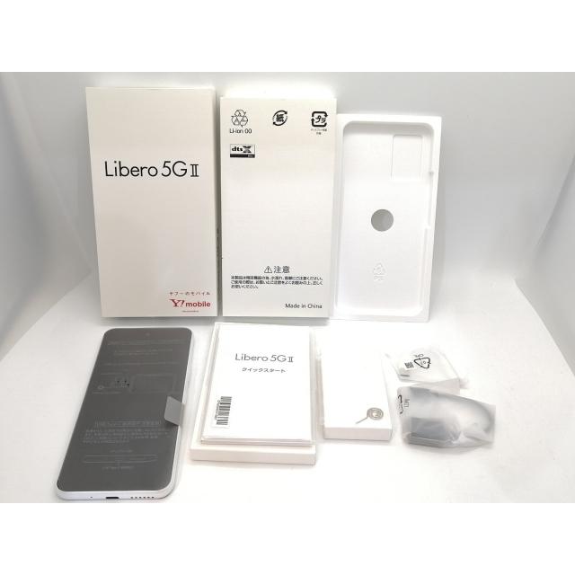 未使用】ZTE ymobile 【SIMフリー】 Libero 5G II ホワイト 4GB 64GB