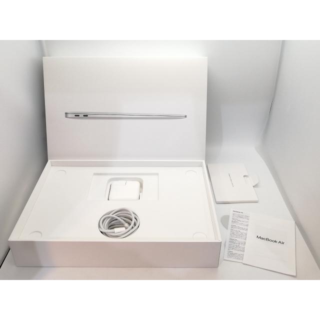 【中古】Apple MacBook Air 13インチ M1(CPU:8C/GPU:7C) 8GB/256GB シルバー MGN93J/A (M1・2020)【高崎モントレー】保証期間１ヶ月【ランクB】の画像