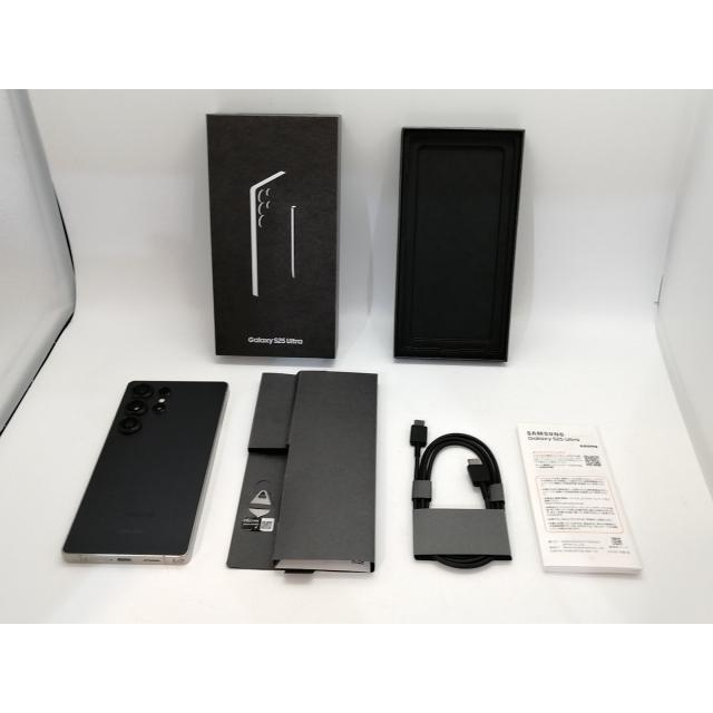 【中古】【赤ロム保証あり】SAMSUNG au 【SIMフリー】 Galaxy S25 Ultra チタニウムブラック 12GB 256GB SCG32【高崎モントレー】保証期間１ヶ月【ランクA】の画像