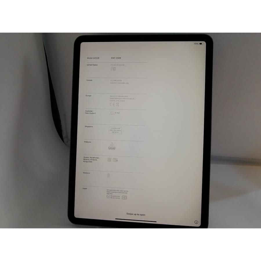 【中古】Apple 【Wi-Fi】 11インチ iPad Pro（第2世代/2020） 128GB スペースグレイ MY232J/A【高崎モントレー】保証期間１ヶ月【ランクC】の画像