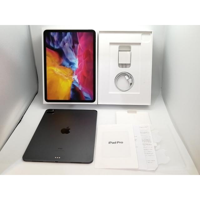 【中古】Apple 【Wi-Fi】 11インチ iPad Pro（第2世代/2020） 128GB スペースグレイ MY232J/A【高崎モントレー】保証期間１ヶ月【ランクC】の画像