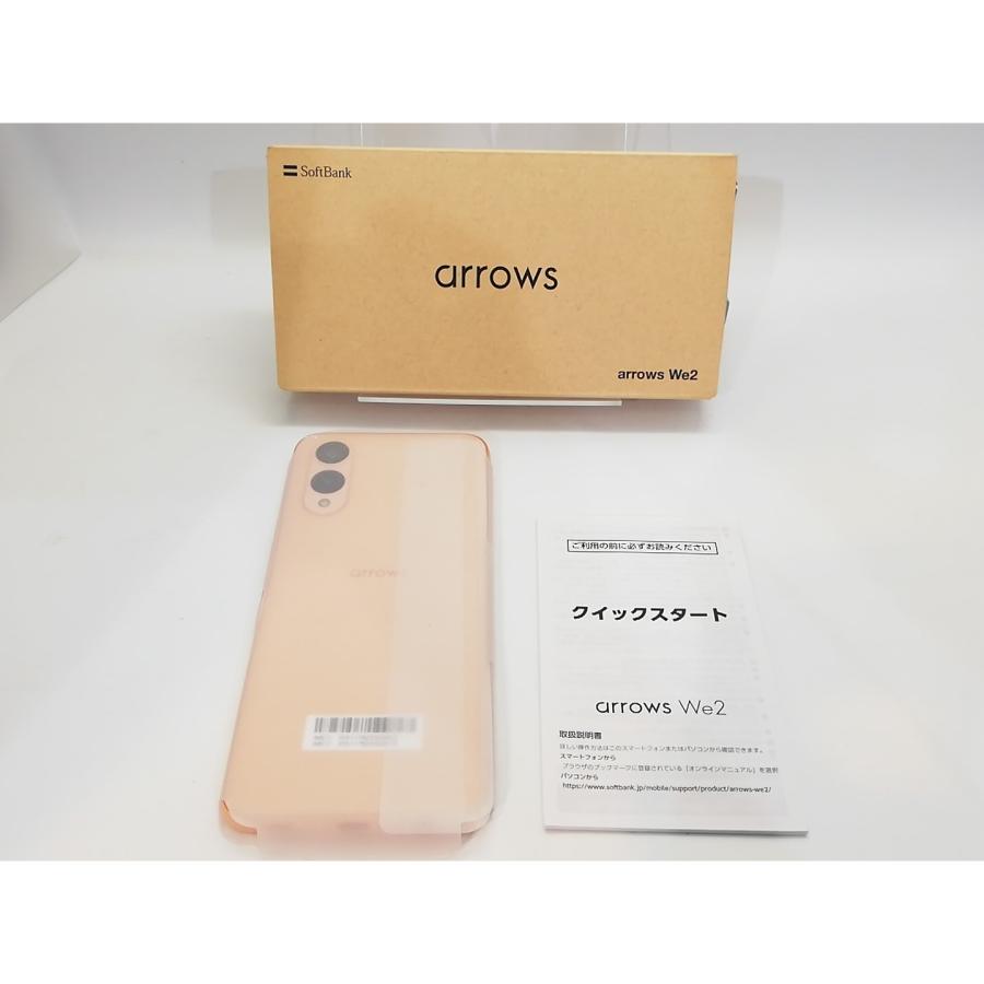未使用】FCNT SoftBank 【SIMフリー】 arrows We2 ライトオレンジ 4GB