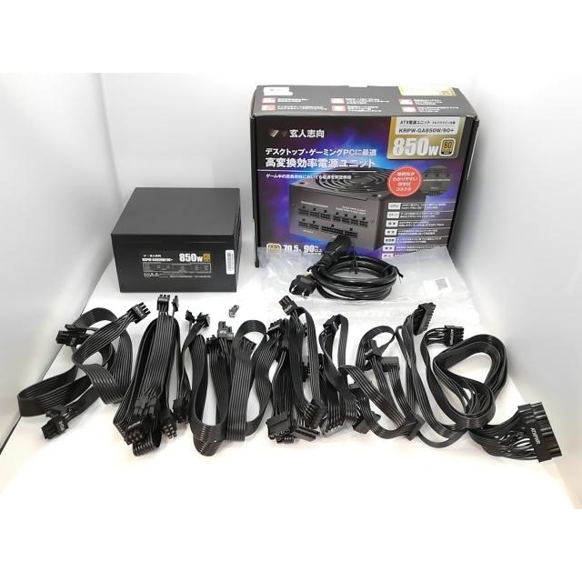 中古】玄人志向 ATX電源 KRPW-GA850W/90+ 850W GOLD【高崎モントレー